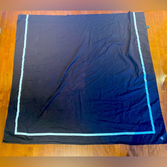 Ralph Lauren 100%Cotton Fabric Shower Curtain - Picture 1 of 4